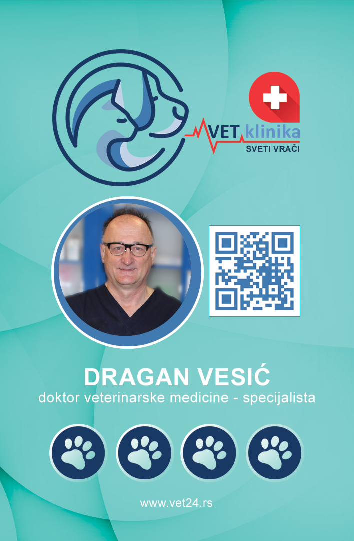 Dragan Vesić - doktor veterinarske hirurgije - specijalista