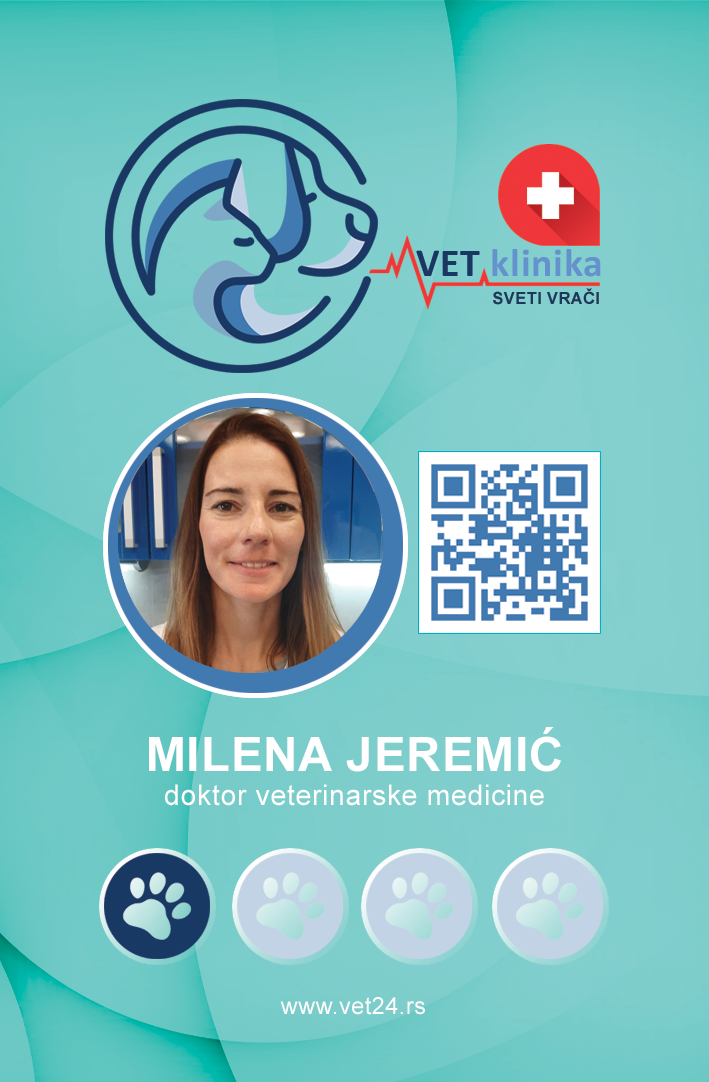 Milena Jeremić - doktor veterinarske medicine
