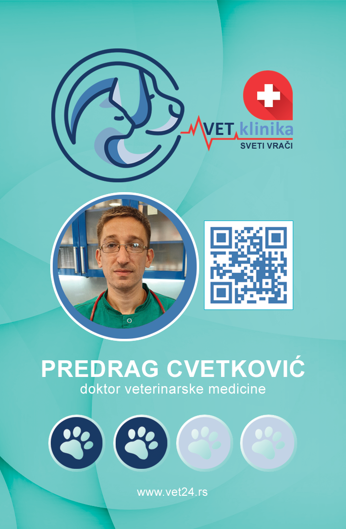 Predrag Cvetković - doktor veterinarske medicine